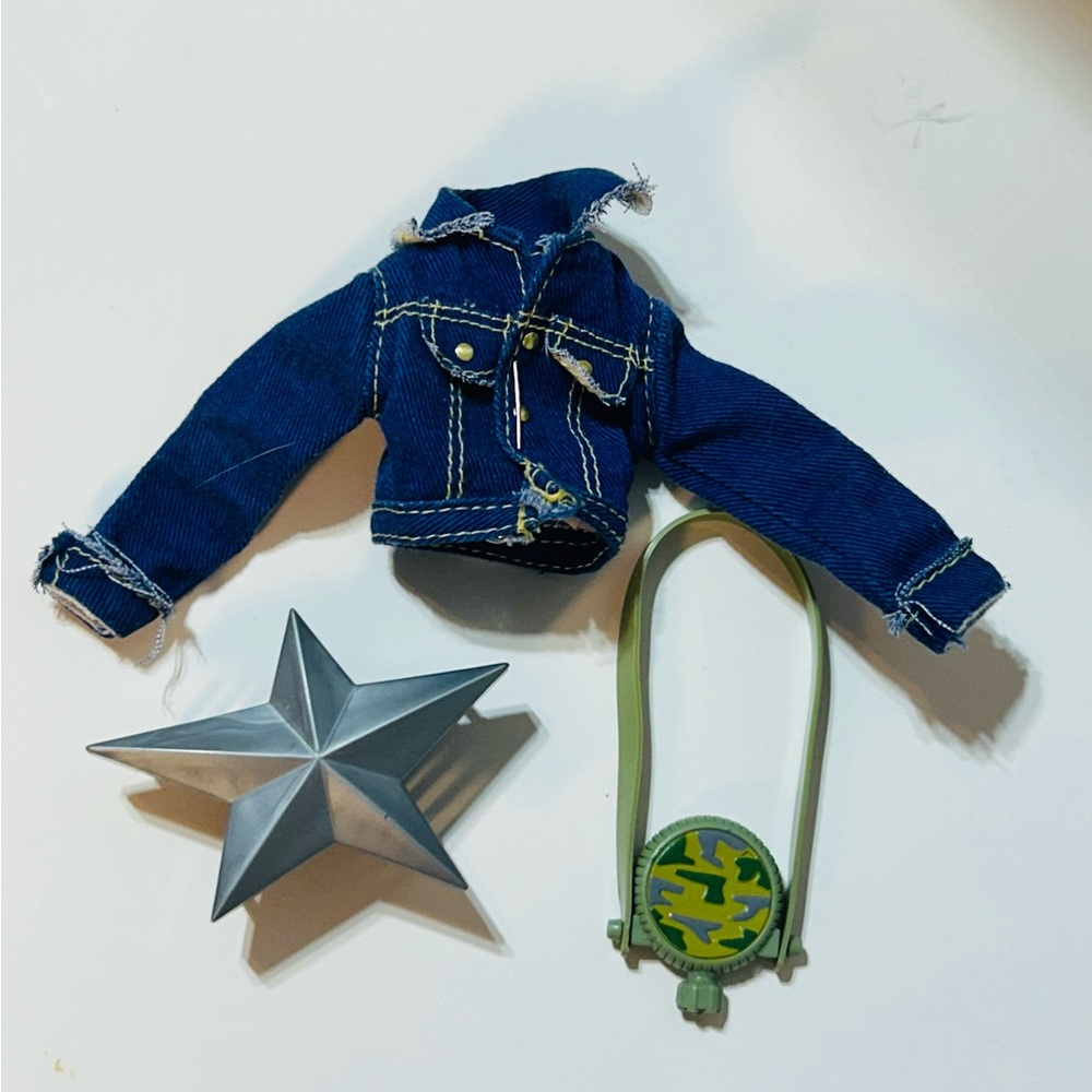 Bratz Doll VTG Collectable Blue Denim Jacket Lot